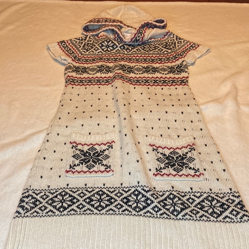 Gymboree snowflake Christmas dress size 8
